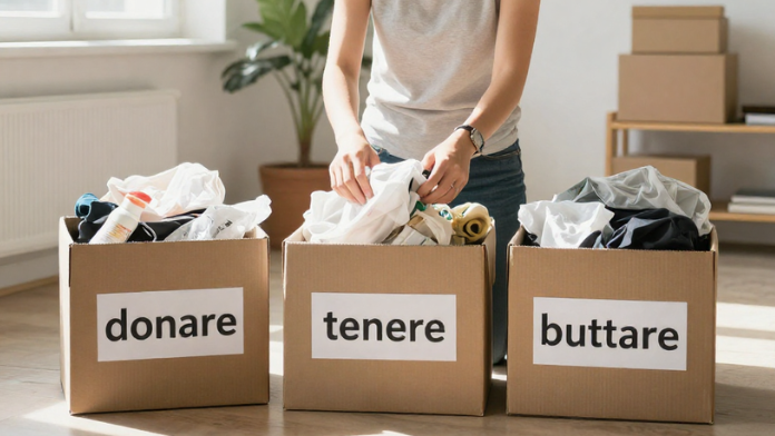 Decluttering: conosci il metodo delle tre scatole che libera casa e mente?